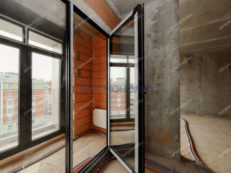 однокомнатная квартира в новостройке на Октябрьской улице дом 21