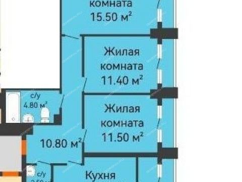 3-komnatnaya-ul-druzhaeva фото