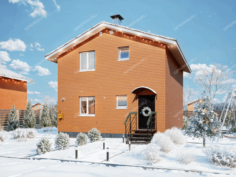 дом на Брусничная деревня Крутая