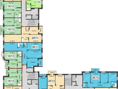 1-komnatnaya-prosp-kirova-d-2a фото