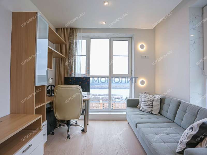 трёхкомнатная квартира на улице Родионова дом 192 к4