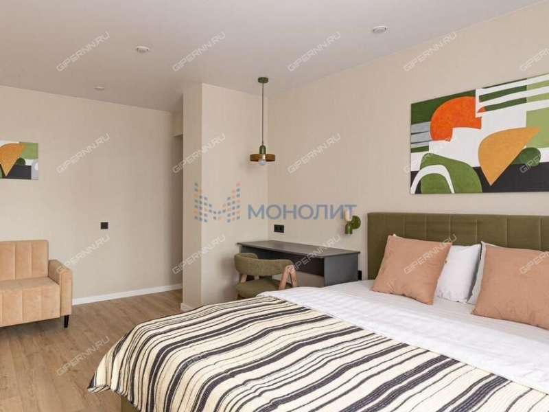 однокомнатная квартира на улице Генкиной дом 61