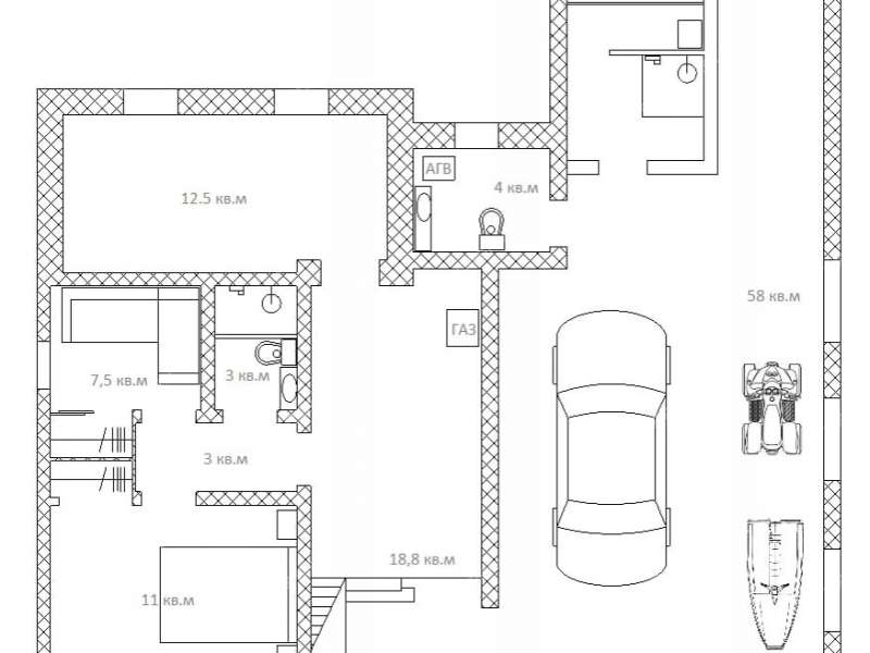 дом на улице Комарова рабочий посёлок Лукино