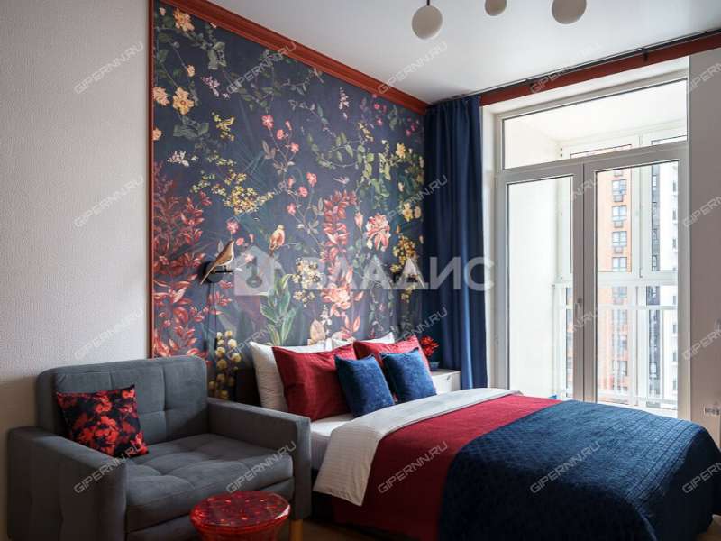 квартира-студия на 2-й Оранжерейной улице дом 4А