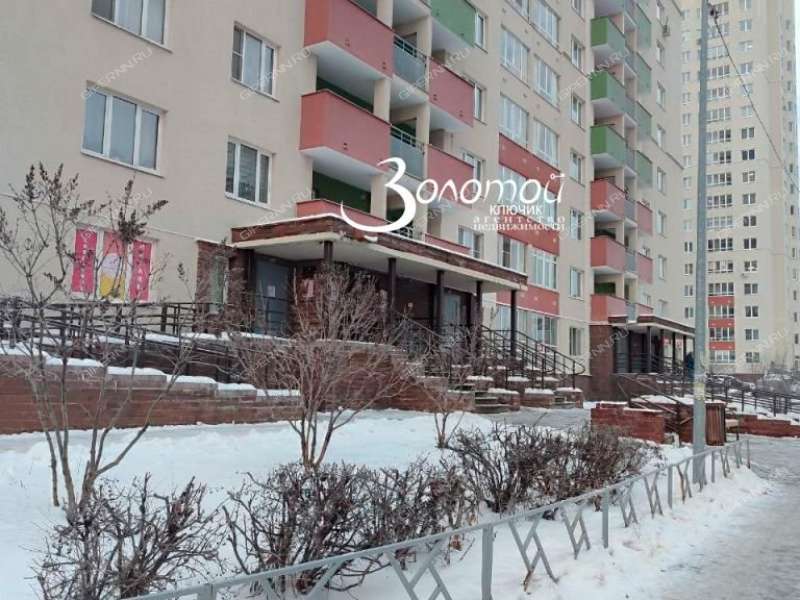 двухкомнатная квартира на улице Академика Сахарова дом 117 к1