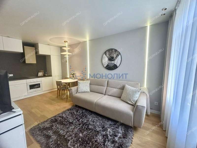 однокомнатная квартира на улице Максима Горького дом 45