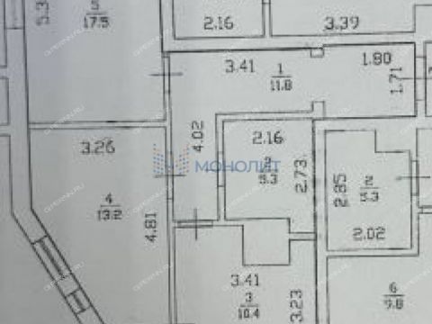 2-komnatnaya-ul-kompozitora-kasyanova-d-11 фото