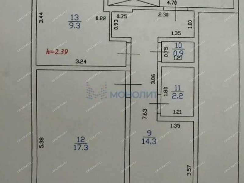 земельный участок 1,5 сотки Серпуховская улица