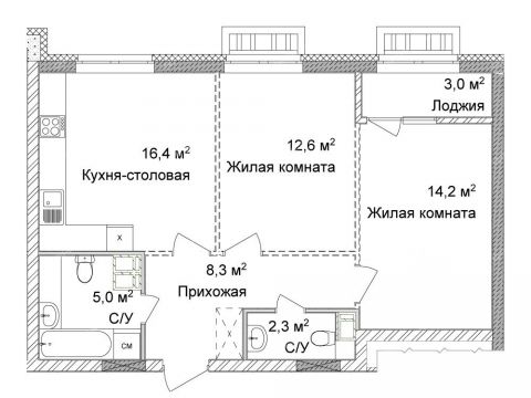 2-komnatnaya-ul-bolshaya-pecherskaya-d-89 фото