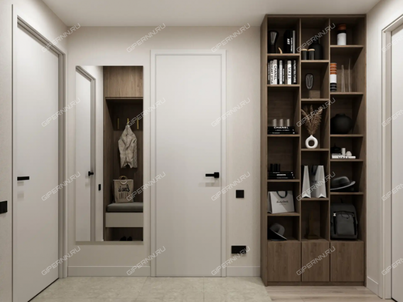 двухкомнатная квартира в новостройке на улице Красных Зорь