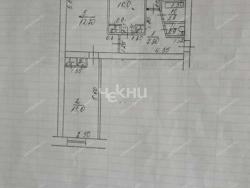 трёхкомнатная квартира на Республиканская ул дом 33 Бор