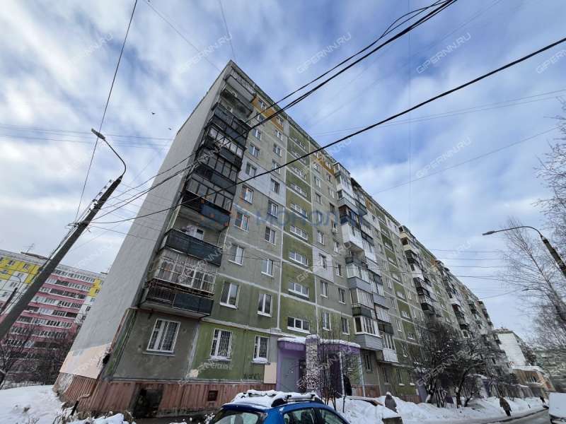 двухкомнатная квартира на улице Верхнепечёрская дом 12