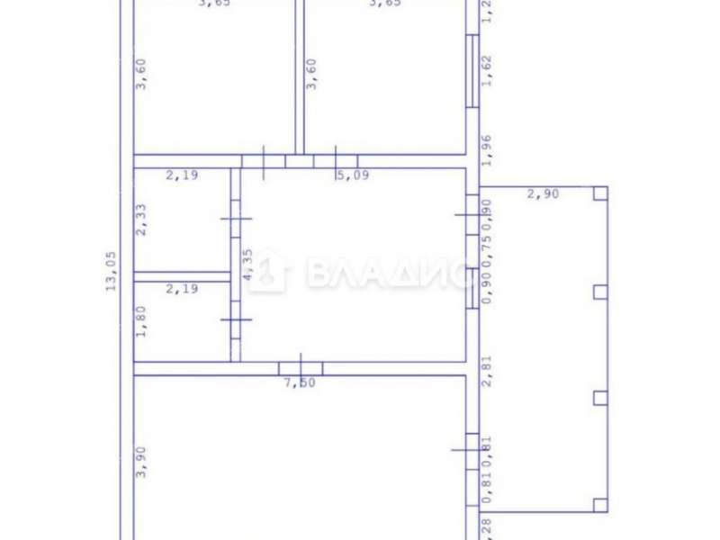 дом на улице Защитников Отечества деревня Каликино