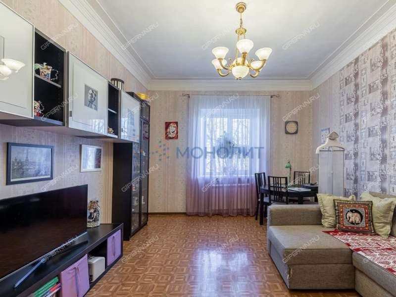 трёхкомнатная квартира на улице Генкиной дом 33/59А