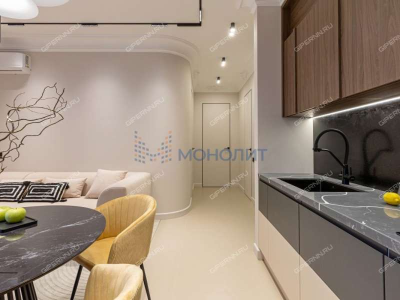 двухкомнатная квартира на улице Крупской дом 14