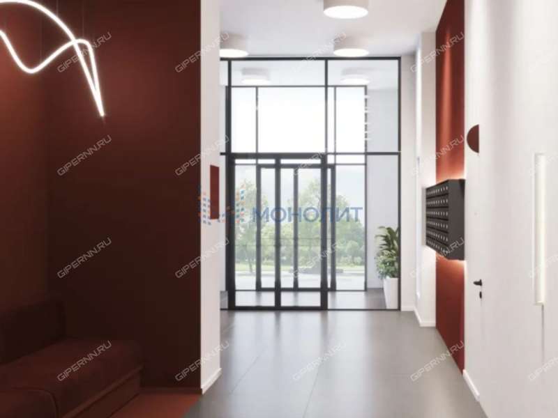 трёхкомнатная квартира в новостройке на улице Октябрьской Революции