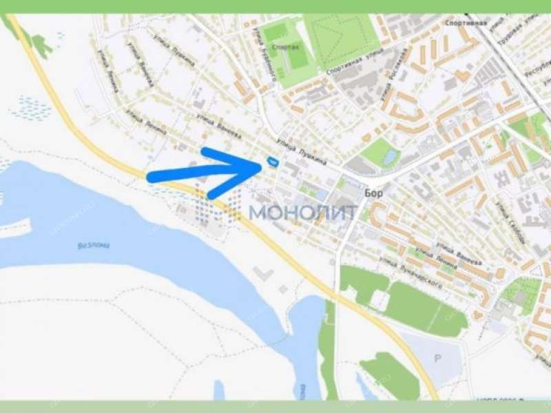 здание под офис, недвижимость под медицинские учреждения на улице Папанина город Бор