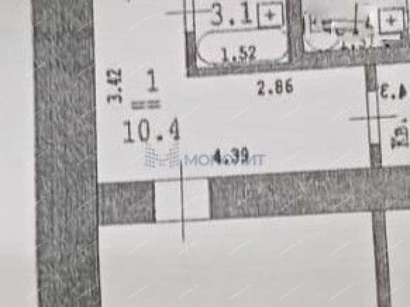 однокомнатная квартира на бульваре Мира дом 8