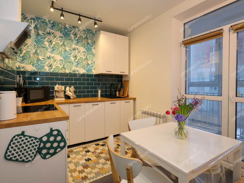 двухкомнатная квартира на Артельной улице дом 8 к1