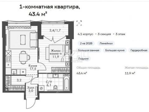 1-komnatnaya-ul-chernigovskaya фото