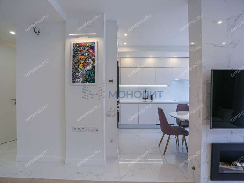 трёхкомнатная квартира на улице Родионова дом 192 к4