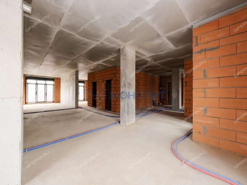 трёхкомнатная квартира в новостройке на Октябрьской улице дом 21