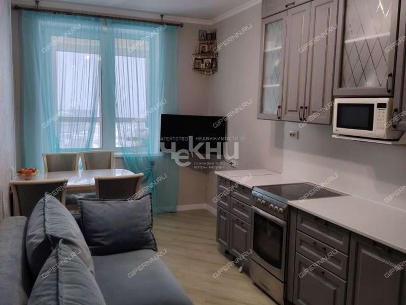 двухкомнатная квартира на проспекте Гагарина дом 101 к2