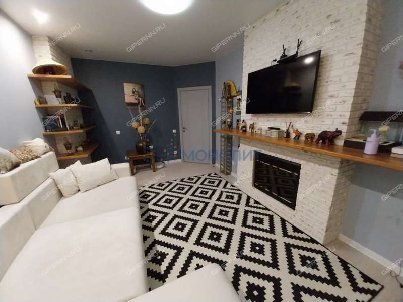 двухкомнатная квартира на проспекте Гагарина дом 101 к2