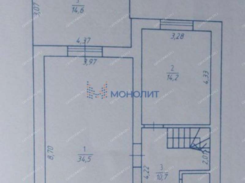 коттедж на улице Николая Круглова рабочий посёлок Лукино