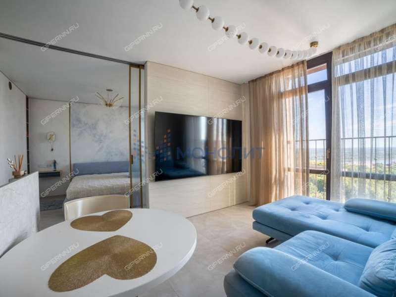 двухкомнатная квартира на улице Владимира Высоцкого дом 1