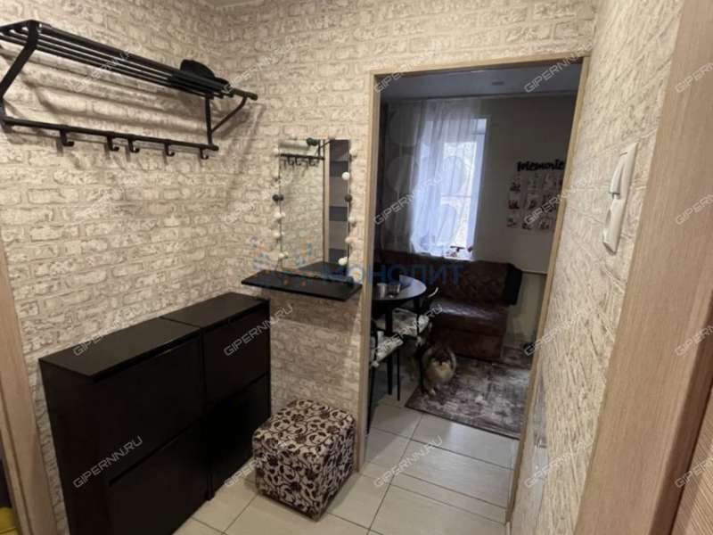 однокомнатная квартира на улице Юлиуса Фучика дом 10