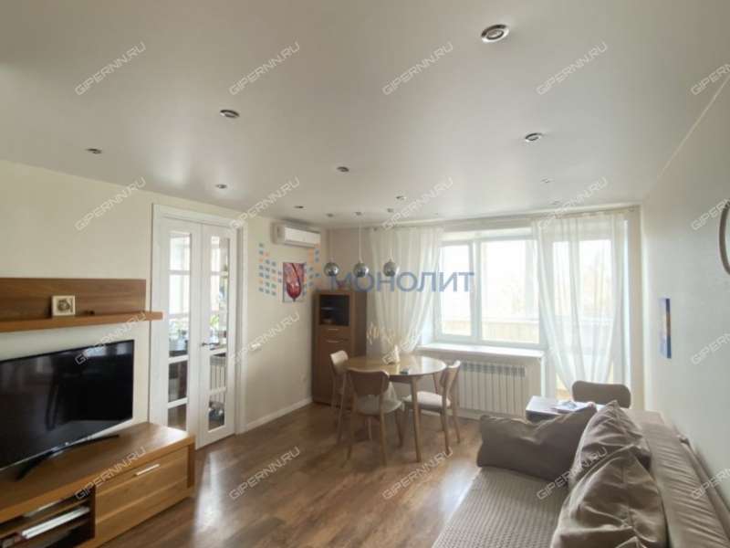 трёхкомнатная квартира на улице Галкина дом 13 город Дзержинск