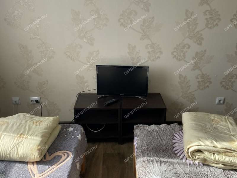 двухкомнатная квартира на сутки в переулке Первостроителей дом 1 к2 город Кстово