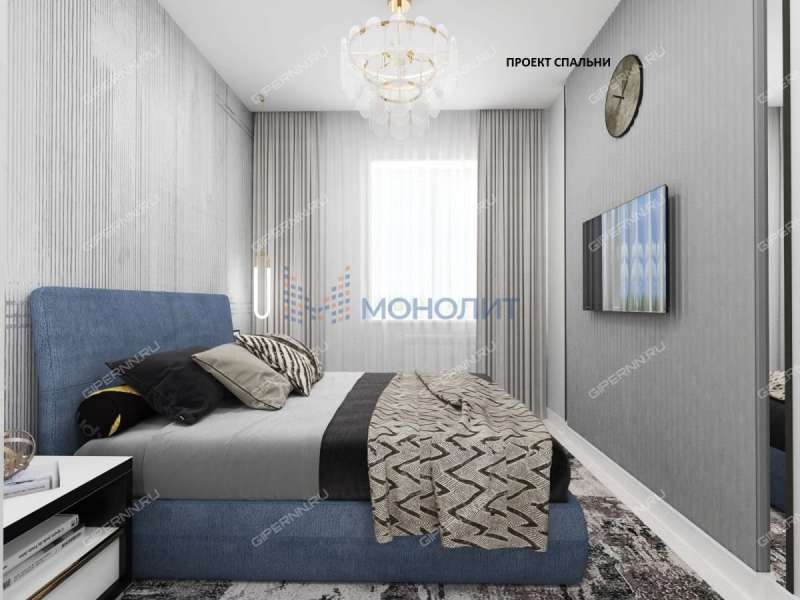 двухкомнатная квартира на проспекте Дзержинского дом 9 город Дзержинск