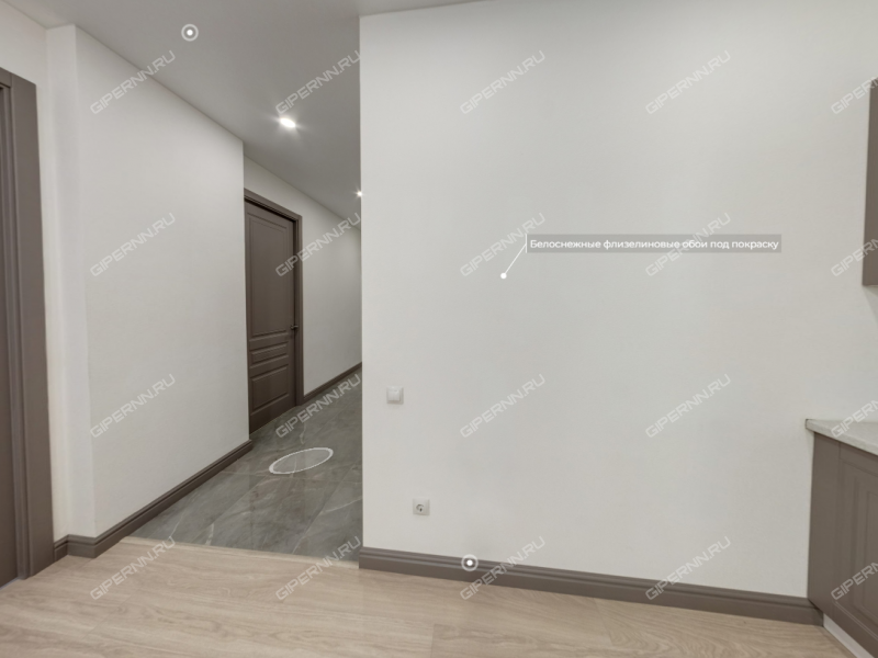 двухкомнатная квартира в новостройке на 2-й Оранжерейной улице дом 4А к1