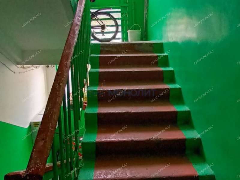 двухкомнатная квартира на улице Гайдара дом 74А город Дзержинск