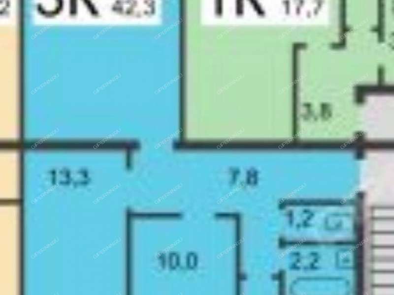 трёхкомнатная квартира на Радужной улице дом 4