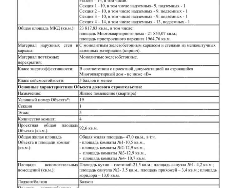 четырёхкомнатная квартира на улице Белинского