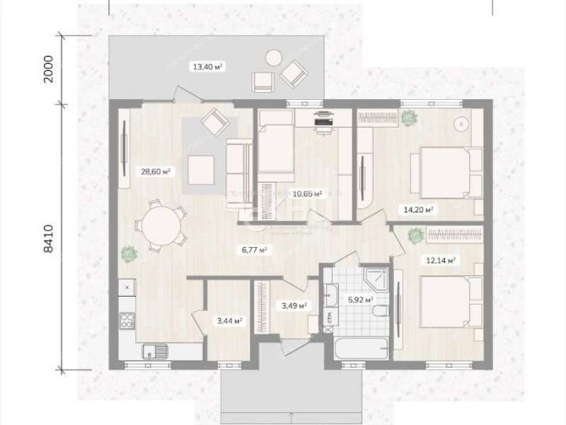 дом на Спортивная КП Новая деревня Владыкино