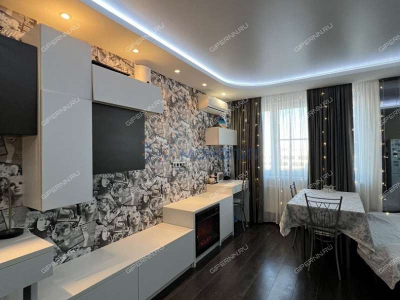 двухкомнатная квартира на Краснозвёздной улице дом 35