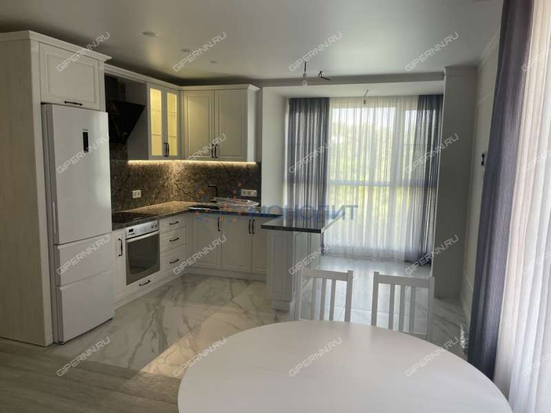 двухкомнатная квартира на улице Надежды Сусловой дом 22Б