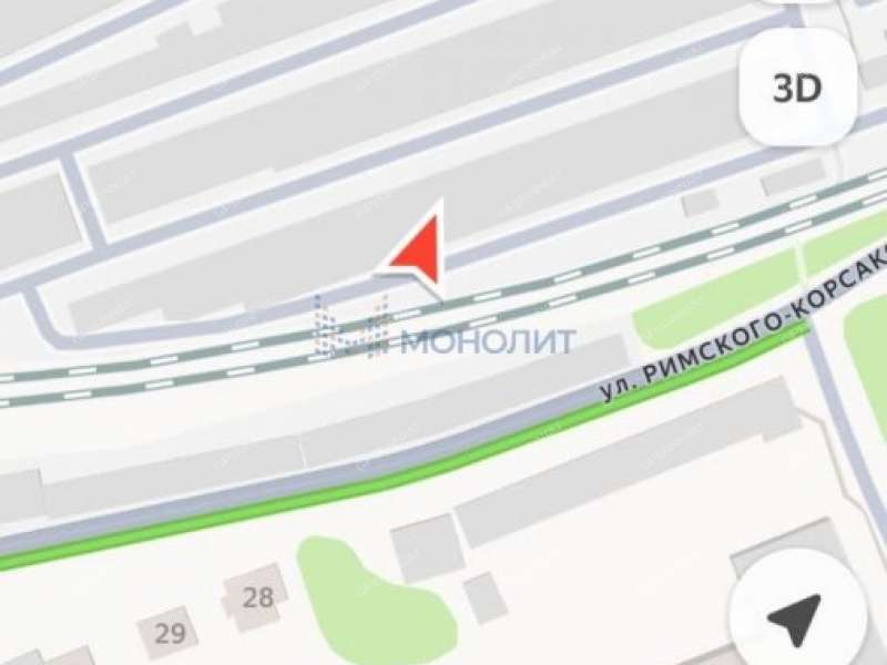 гараж на улице Римского-Корсакова