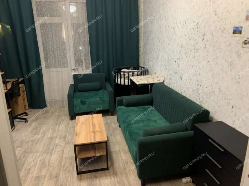 двухкомнатная квартира в переулке Райниса дом 11