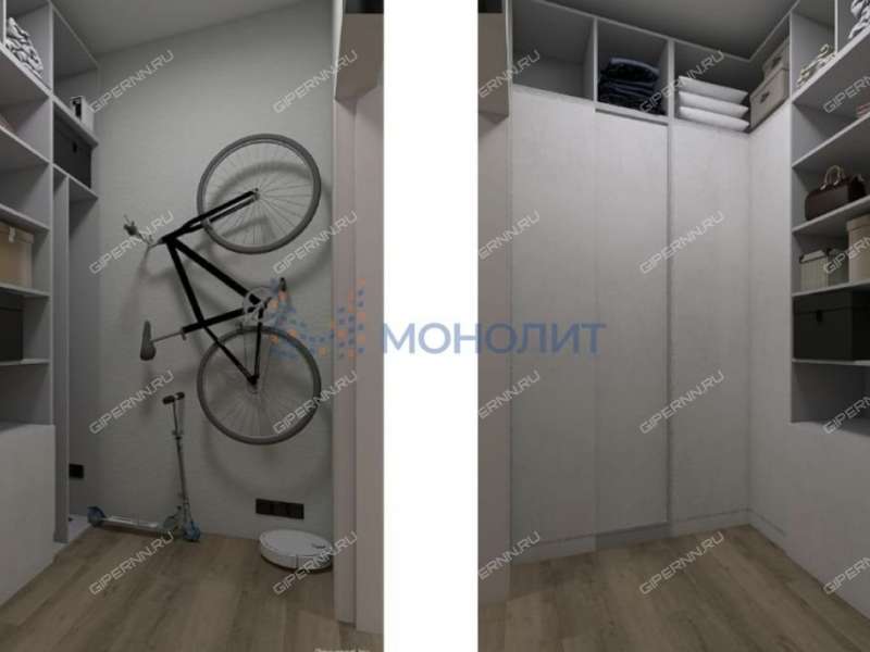 однокомнатная квартира на Ильинской улице дом 62А