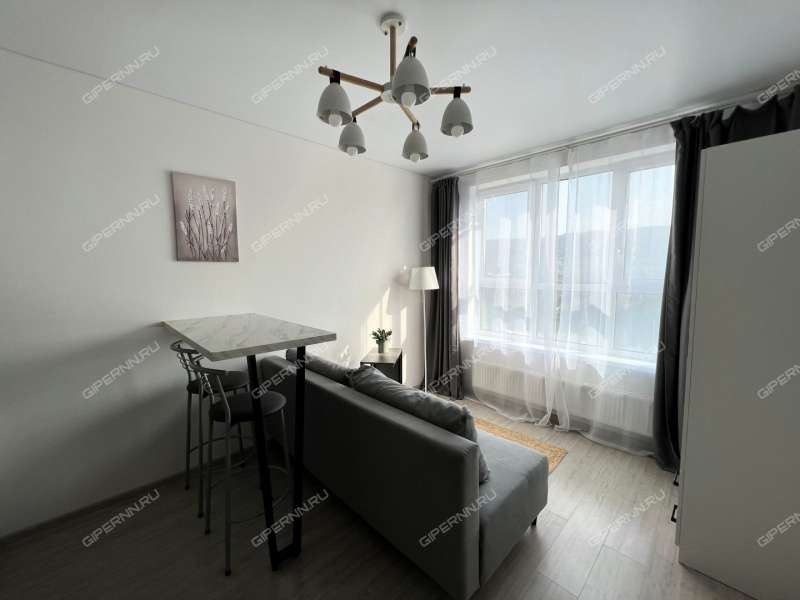 квартира-студия на Правдинской улице дом 43